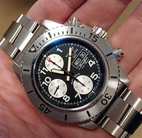 breitling superocean chronograph steelfish 44|Breitling Superocean 44 price.